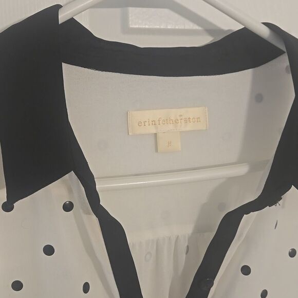 Erin Fetherston Polka Dot Blouse - Picture 2 of 7